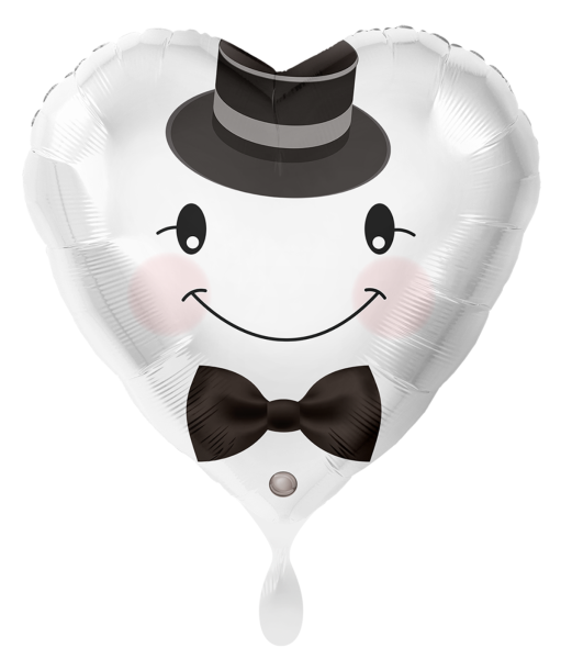 Folienballon - Bräutigam! - ø 43cm